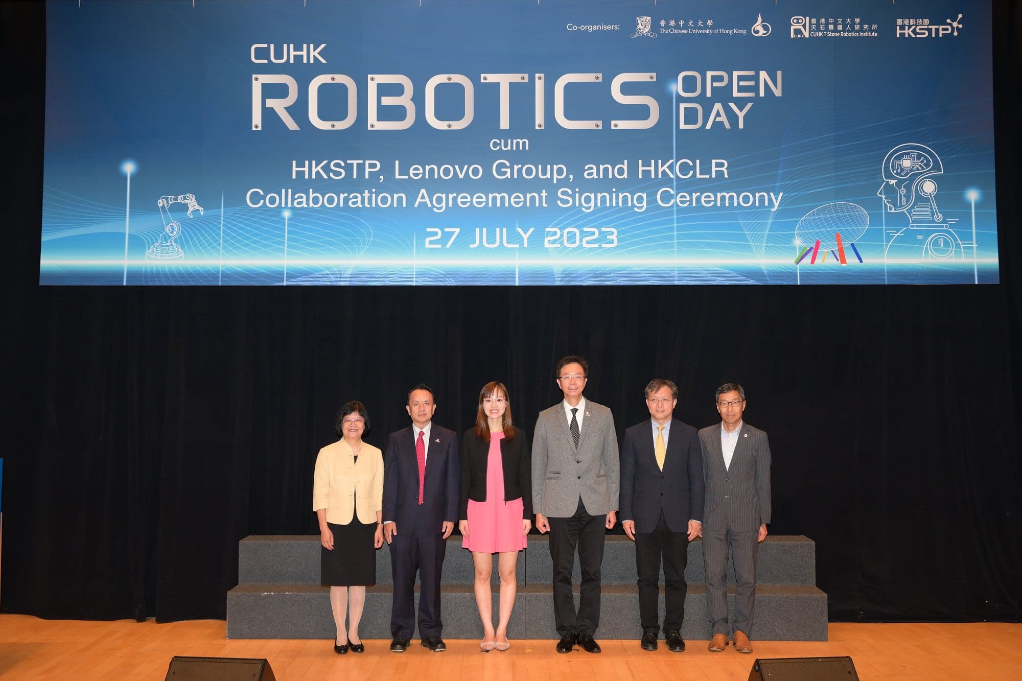 CUHK T Stone Robotics Institute joined hands with Hong Kong Science and Technology Park Corporation (#HKSTP) to organise the CUHK Robotics Open Day at HKSTP